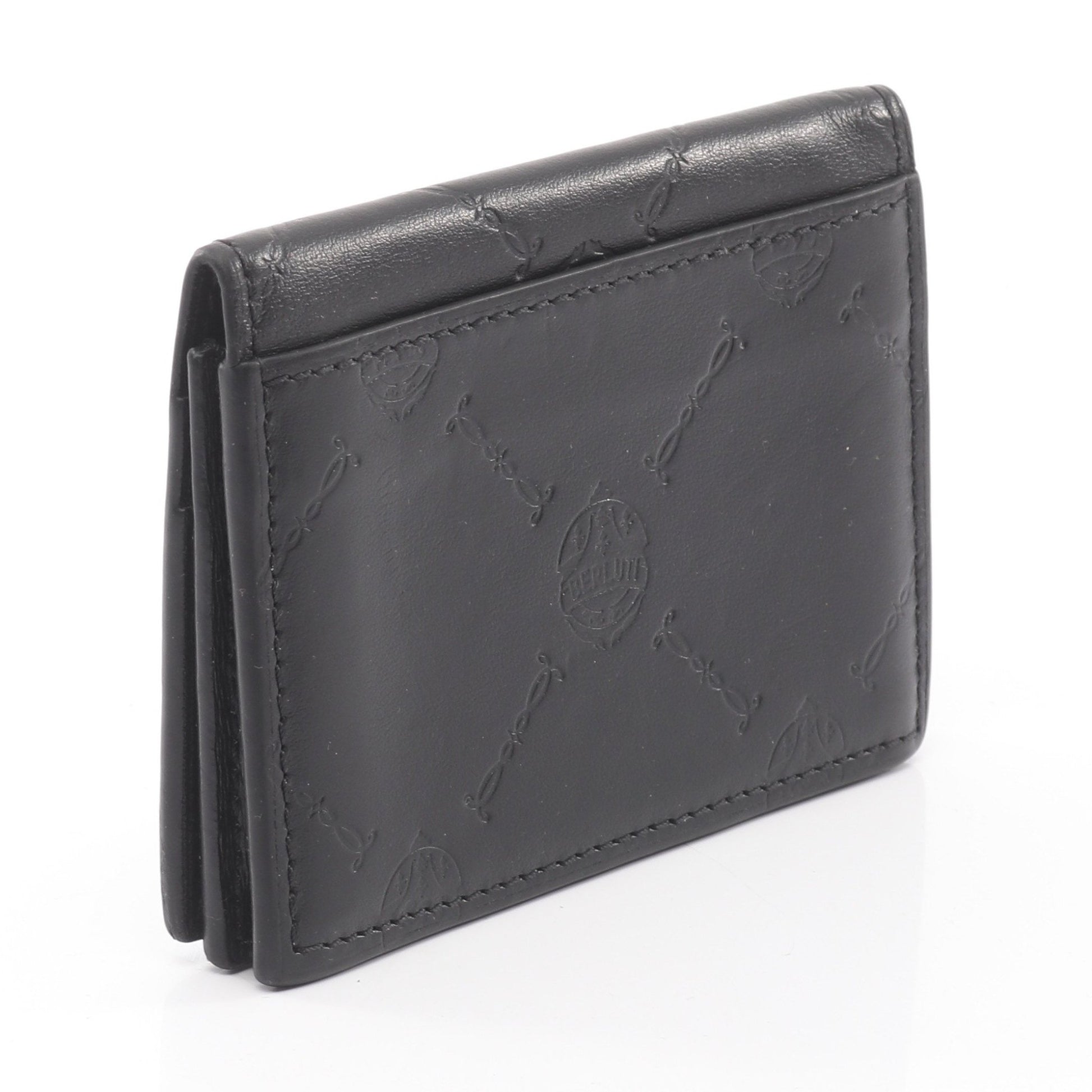 シグネチャー カードケース レザー ブラック ベルルッティ 財布・小物 Berluti