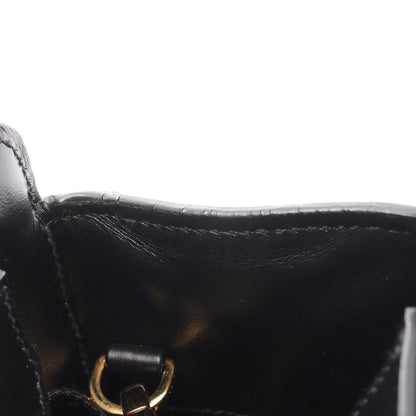 SAFFIANO ハンドバッグ サフィアーノレザー ブラック 2WAY プラダ バッグ PRADA