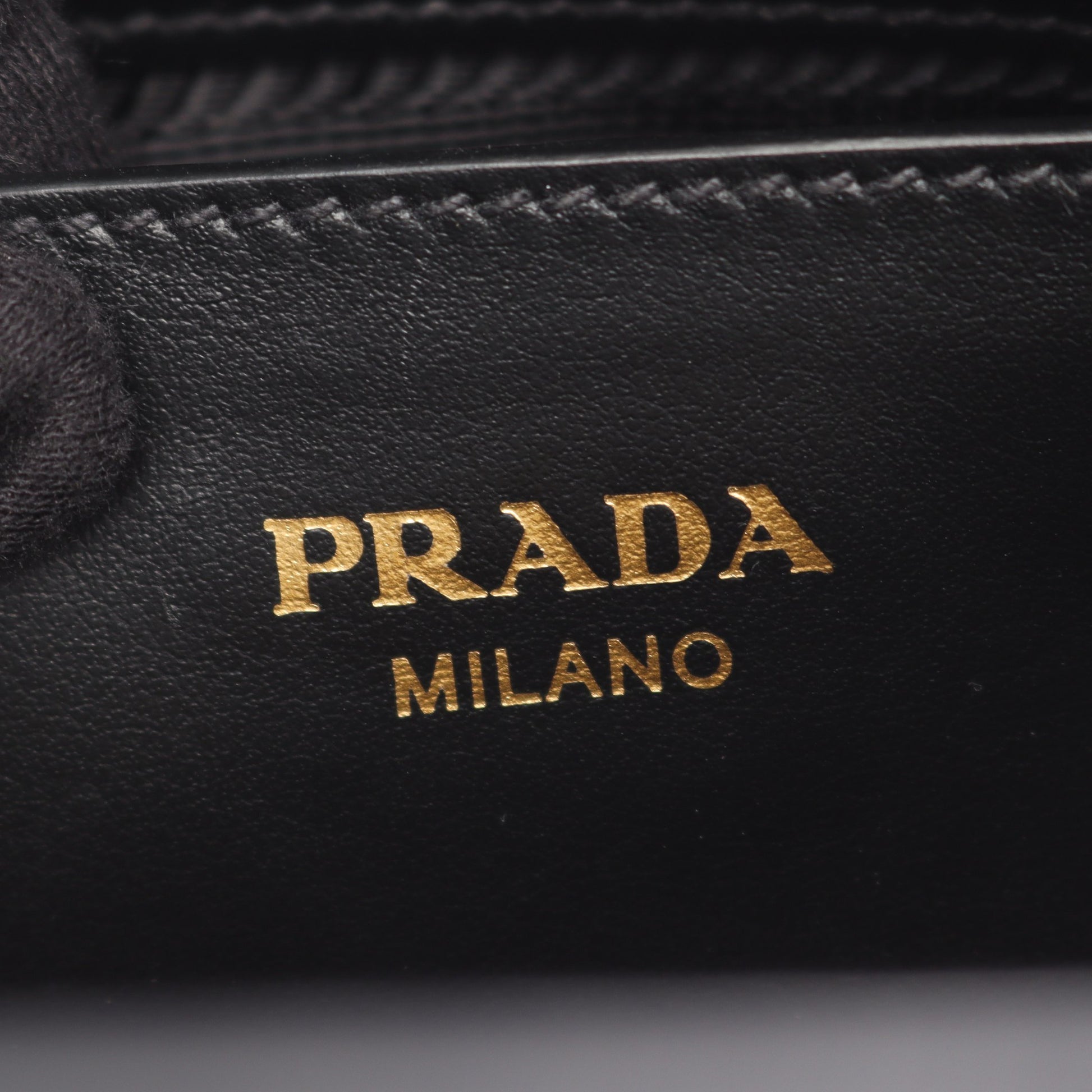 SAFFIANO ハンドバッグ サフィアーノレザー ブラック 2WAY プラダ バッグ PRADA