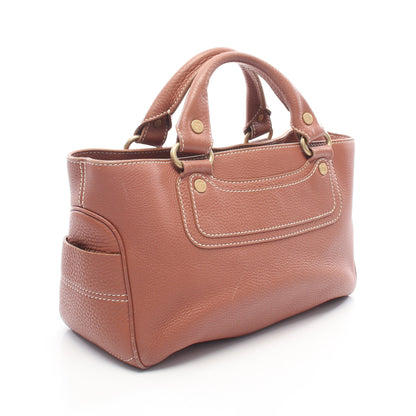 ブギーバッグ ハンドバッグ レザー ピンクブラウン セリーヌ バッグ CELINE