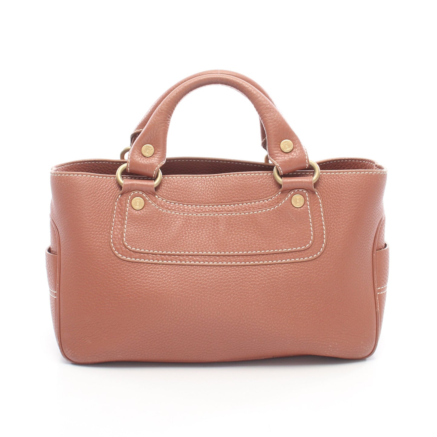 ブギーバッグ ハンドバッグ レザー ピンクブラウン セリーヌ バッグ CELINE