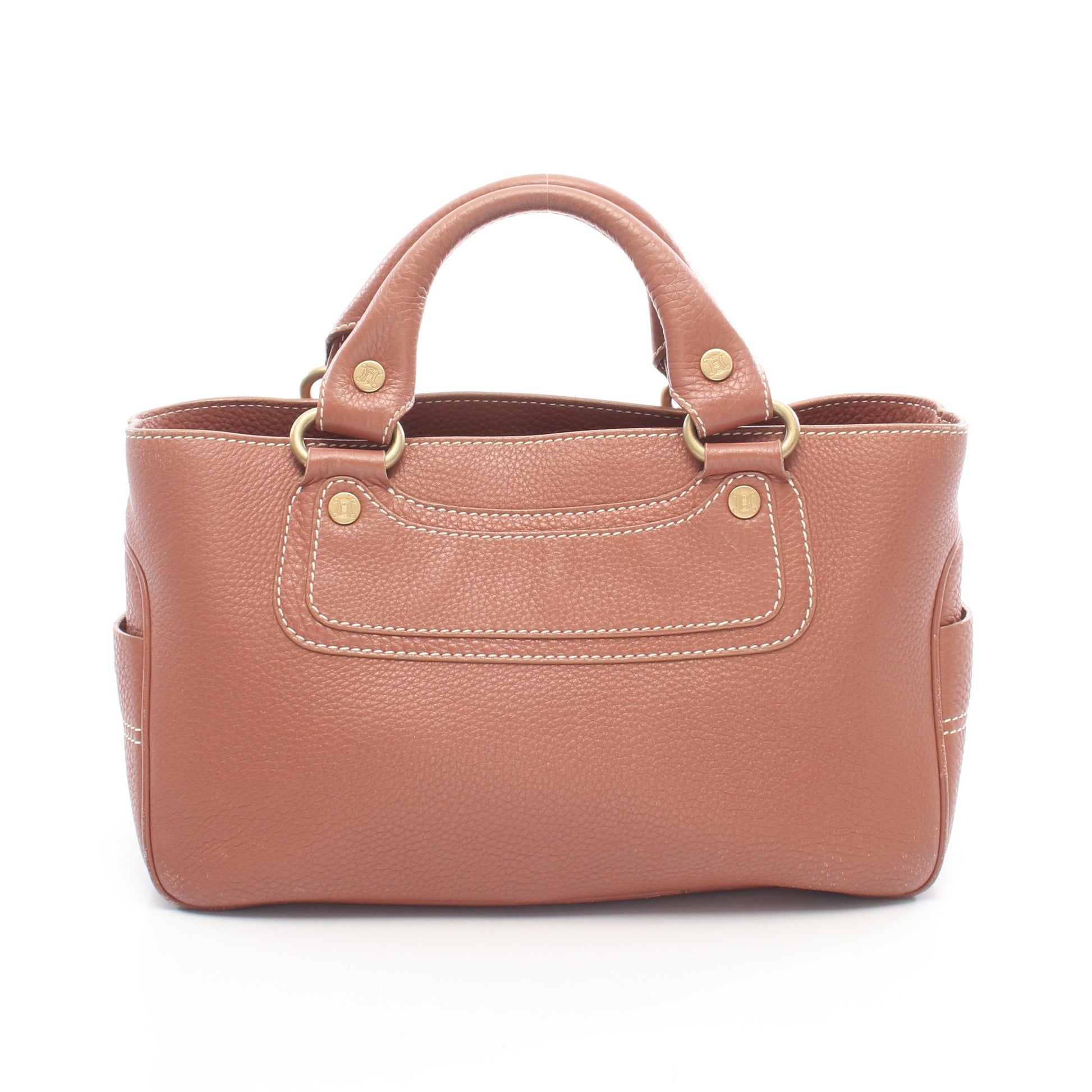 ブギーバッグ ハンドバッグ レザー ピンクブラウン セリーヌ バッグ CELINE