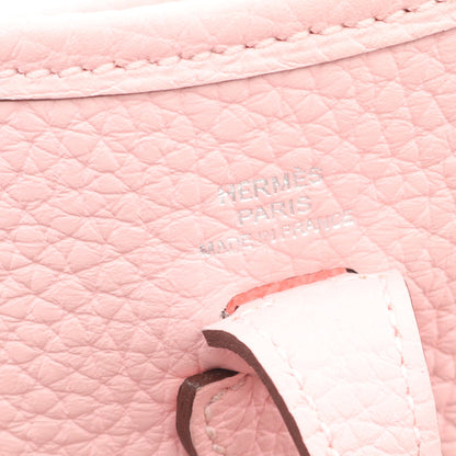 エヴリンTPM アマゾン ローズサクラ ショルダーバッグ トリヨンクレマンス ピンク シルバー金具 K刻印 エルメス バッグ HERMES