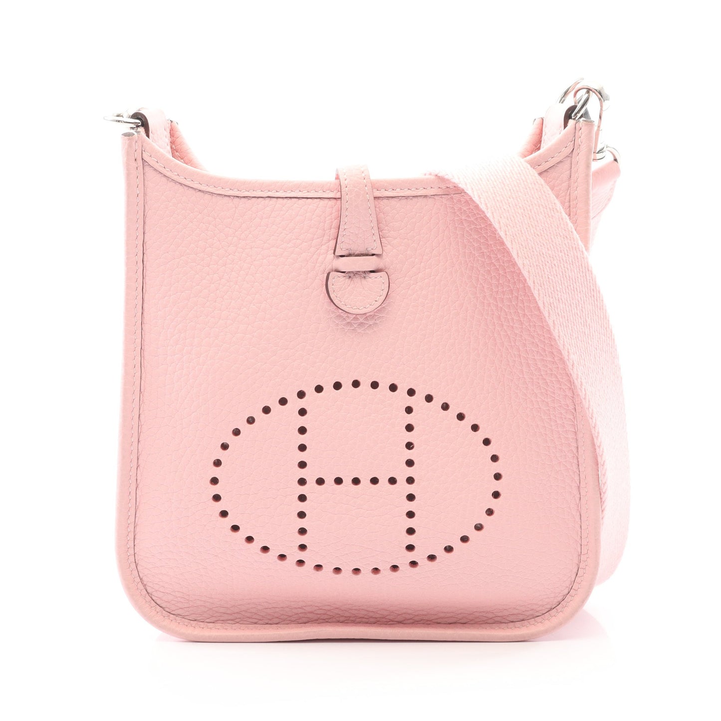 エヴリンTPM アマゾン ローズサクラ ショルダーバッグ トリヨンクレマンス ピンク シルバー金具 K刻印 エルメス バッグ HERMES