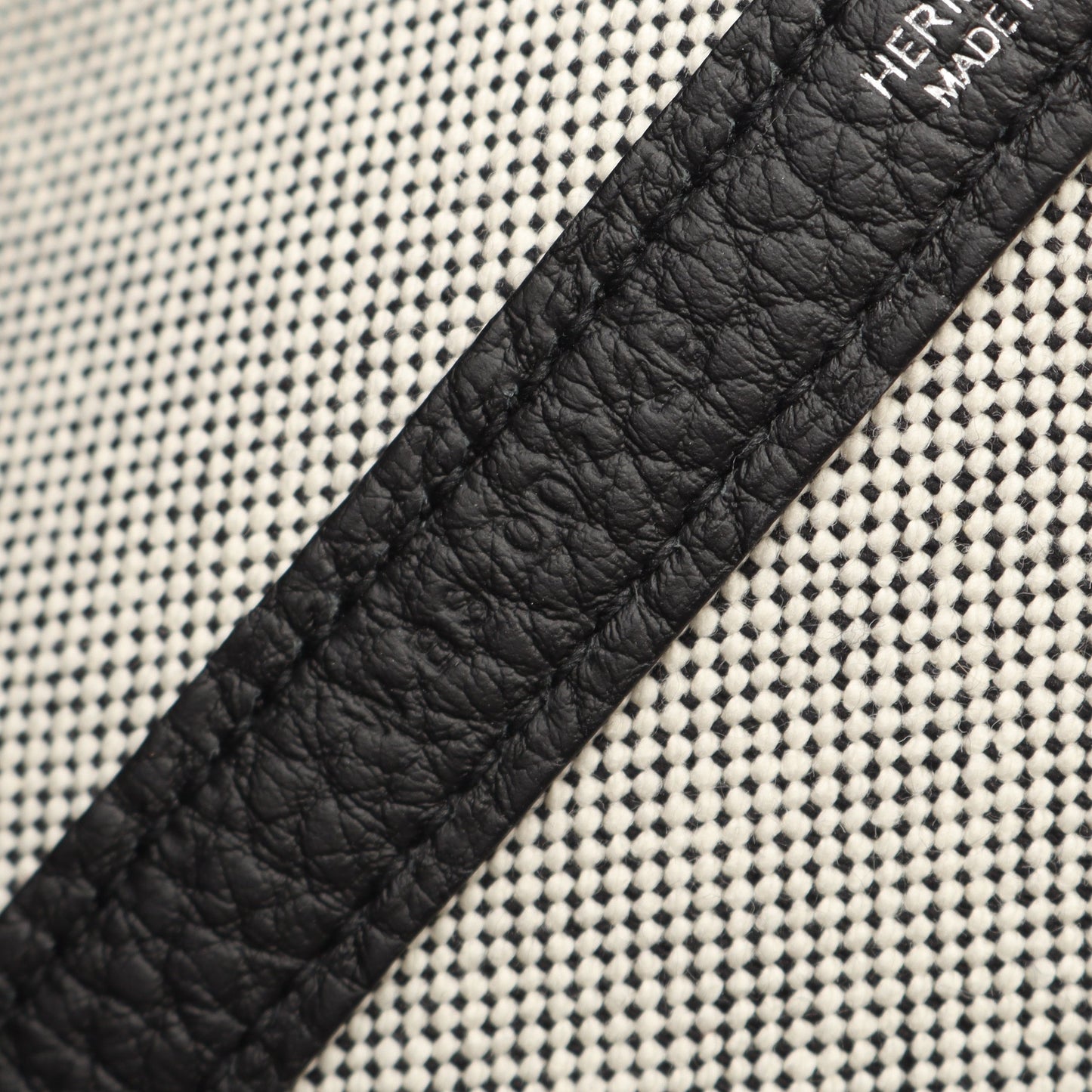 ガーデンパーティ ボヤージュ 49 エコルツ ブルーパラディ ハンドバッグ トートバッグ トワルアッシュ ネゴンダ ライトグレー ブラック マルチカラー シルバー金具 W刻印 エルメス