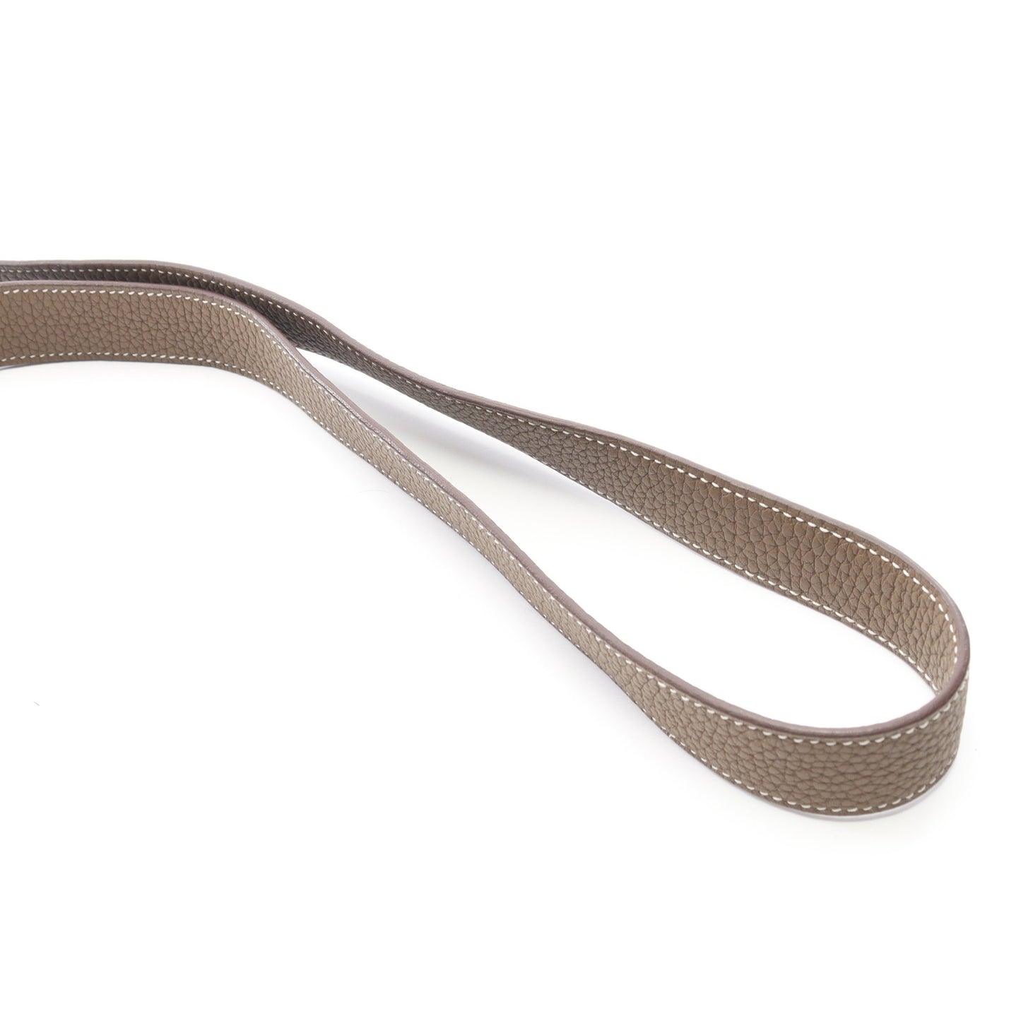 リンディ ミニ エトゥープ ショルダーバッグ トリヨンクレマンス グレーブラウン シルバー金具 D刻印 エルメス