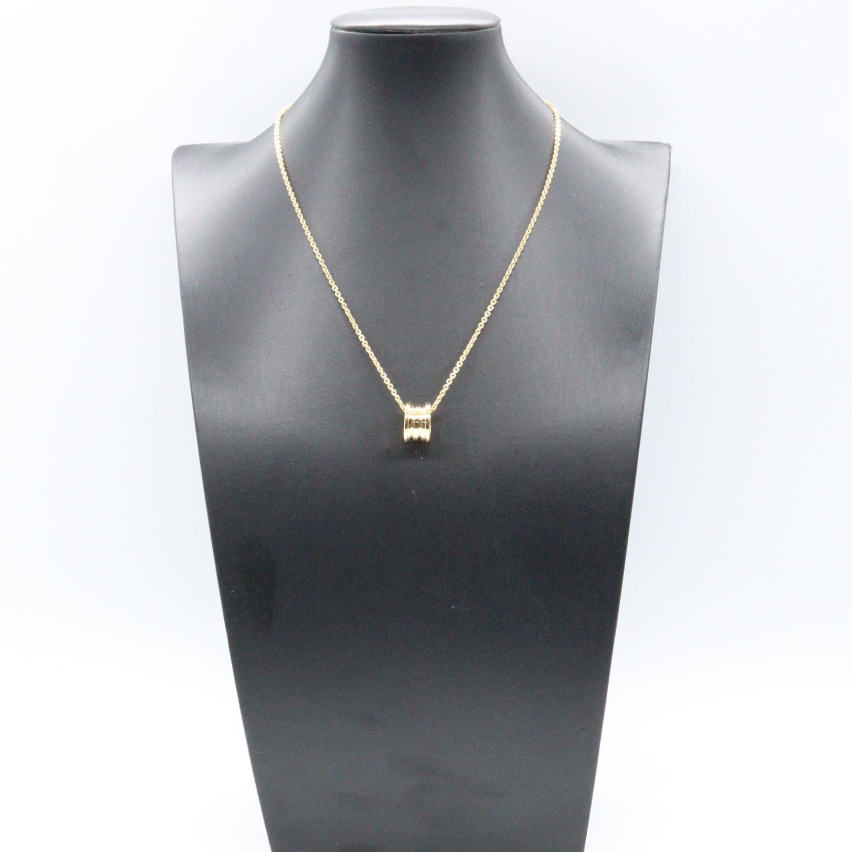 B-zero1 ネックレス ネックレス K18WG ホワイトゴールド ブルガリ アクセサリー BVLGARI