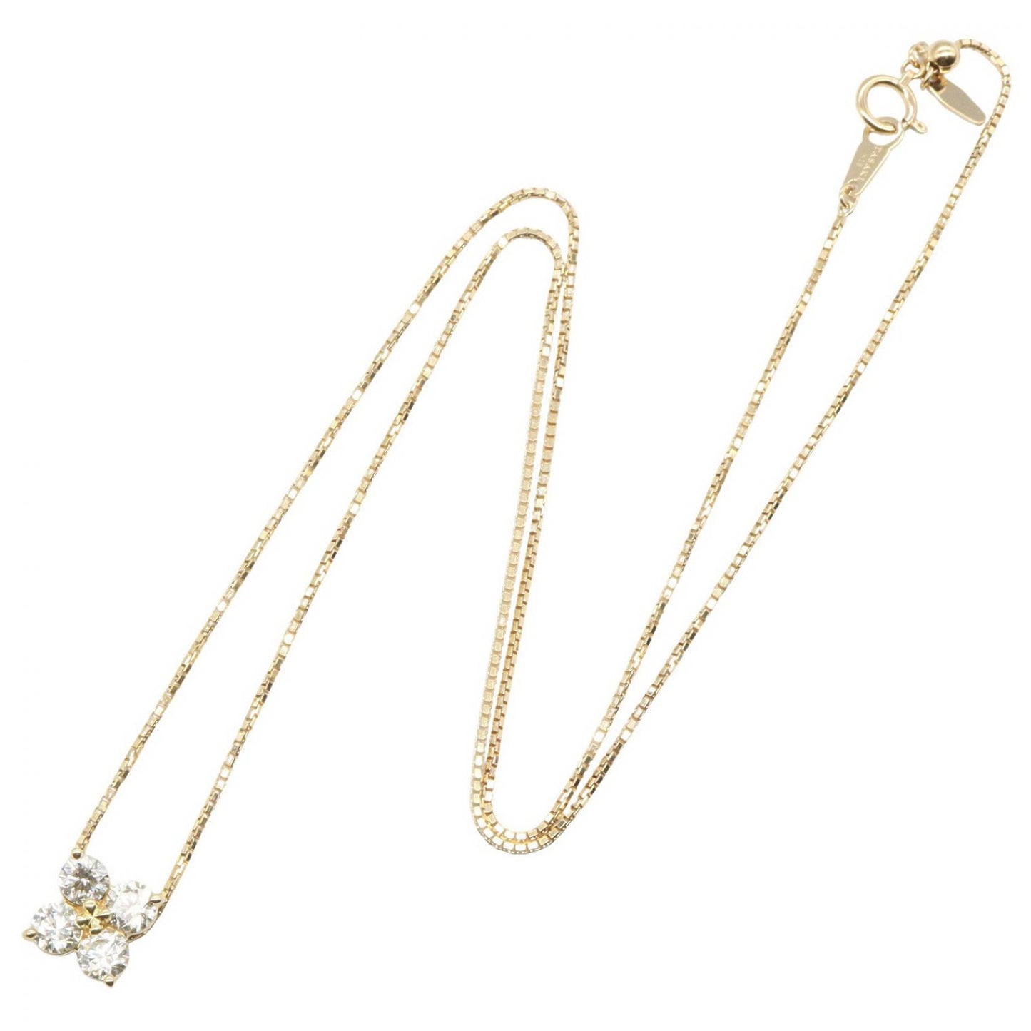 ダイヤ ネックレス ネックレス K18YG ダイヤモンド イエローゴールド クリア タサキ アクセサリー TASAKI