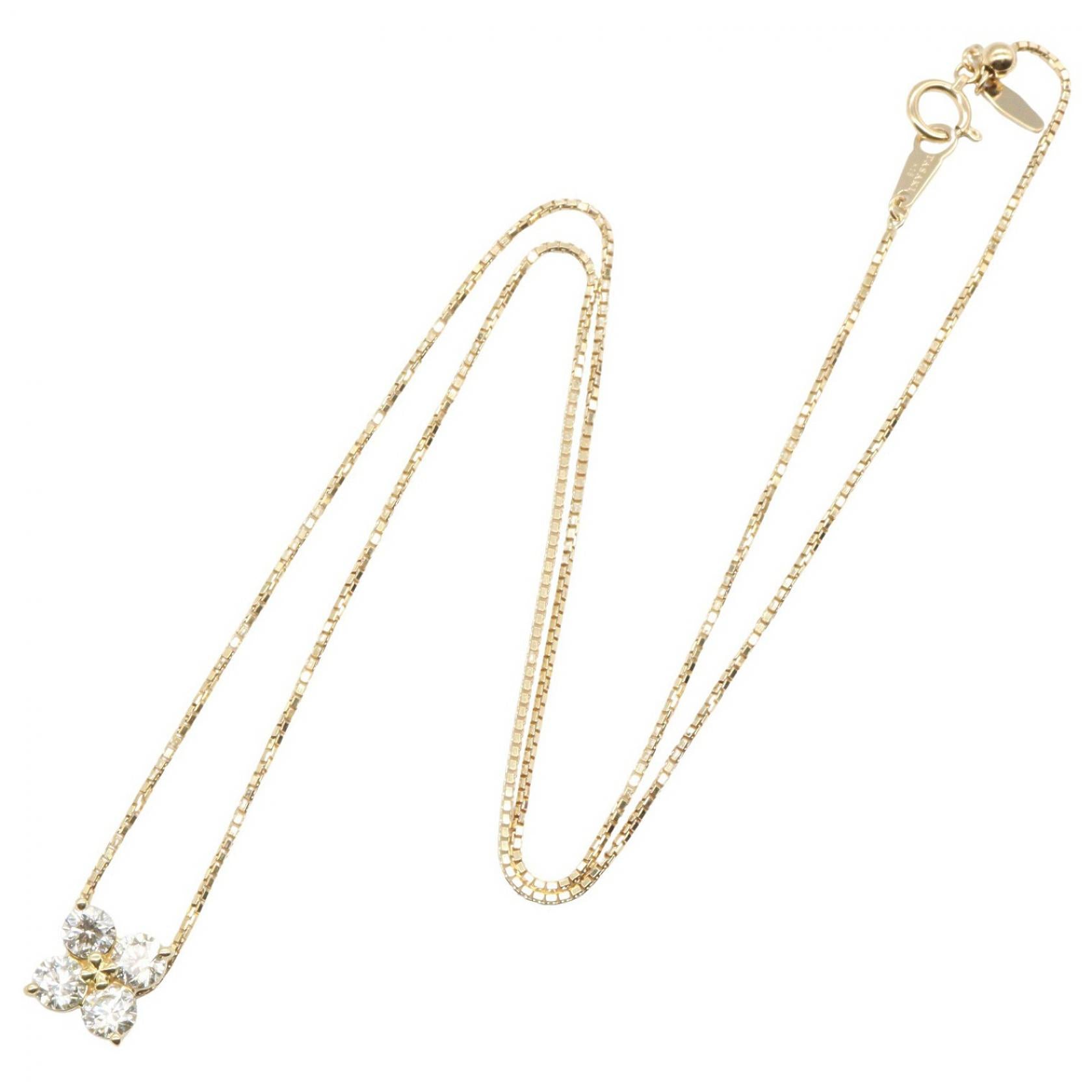 ダイヤ ネックレス ネックレス K18YG ダイヤモンド イエローゴールド クリア タサキ アクセサリー TASAKI