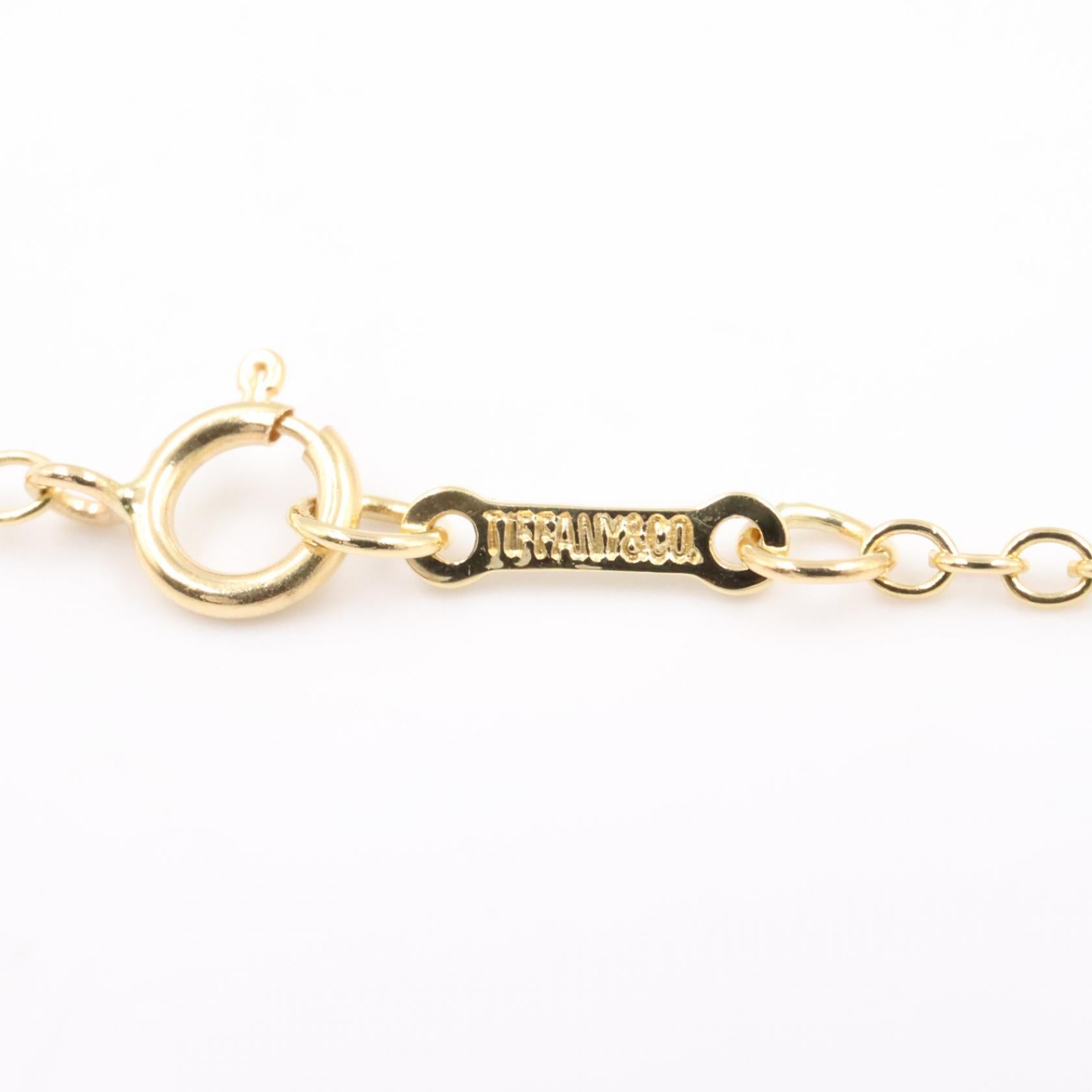 ビーンネックレス ネックレス K18YG イエローゴールド ティファニー アクセサリー TIFFANY & Co.