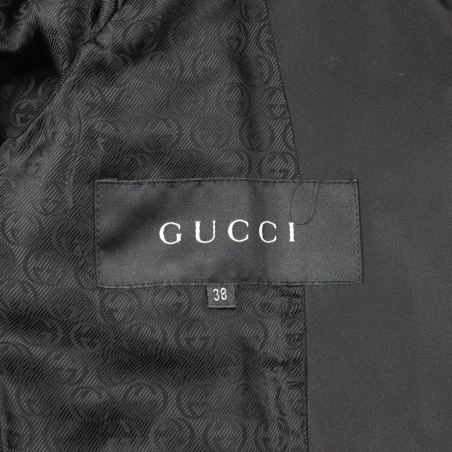 コート スタンドカラー ブラック グッチ アウター GUCCI