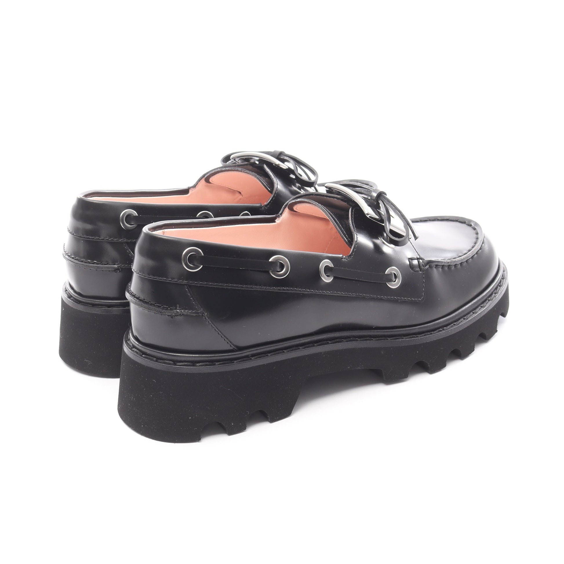 ヴィヴ レンジャー トラック メタル ローファー レザー ブラック ロジェヴィヴィエ シューズ Roger Vivier