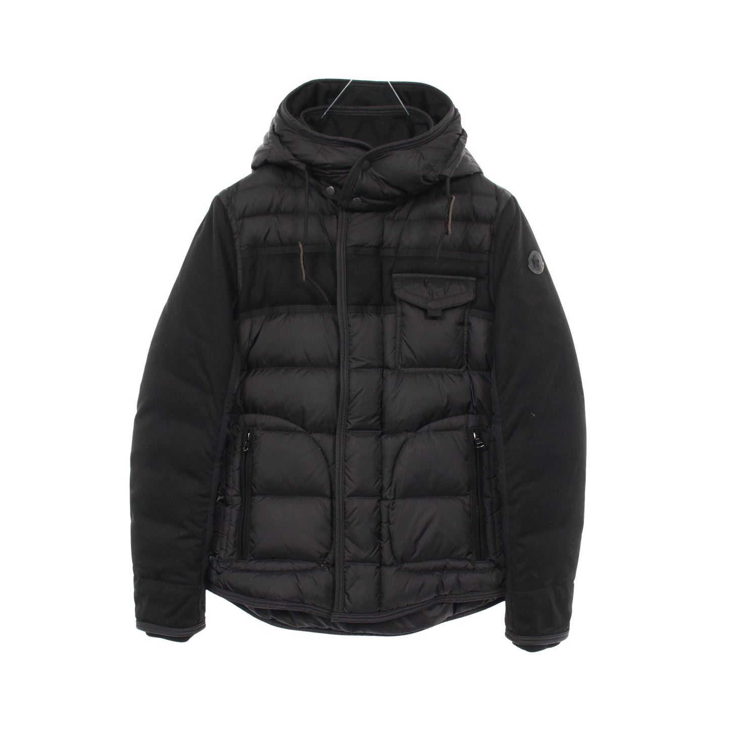 RYAN ダウンジャケット ナイロン ウール ブラック 切替 モンクレール アウター MONCLER