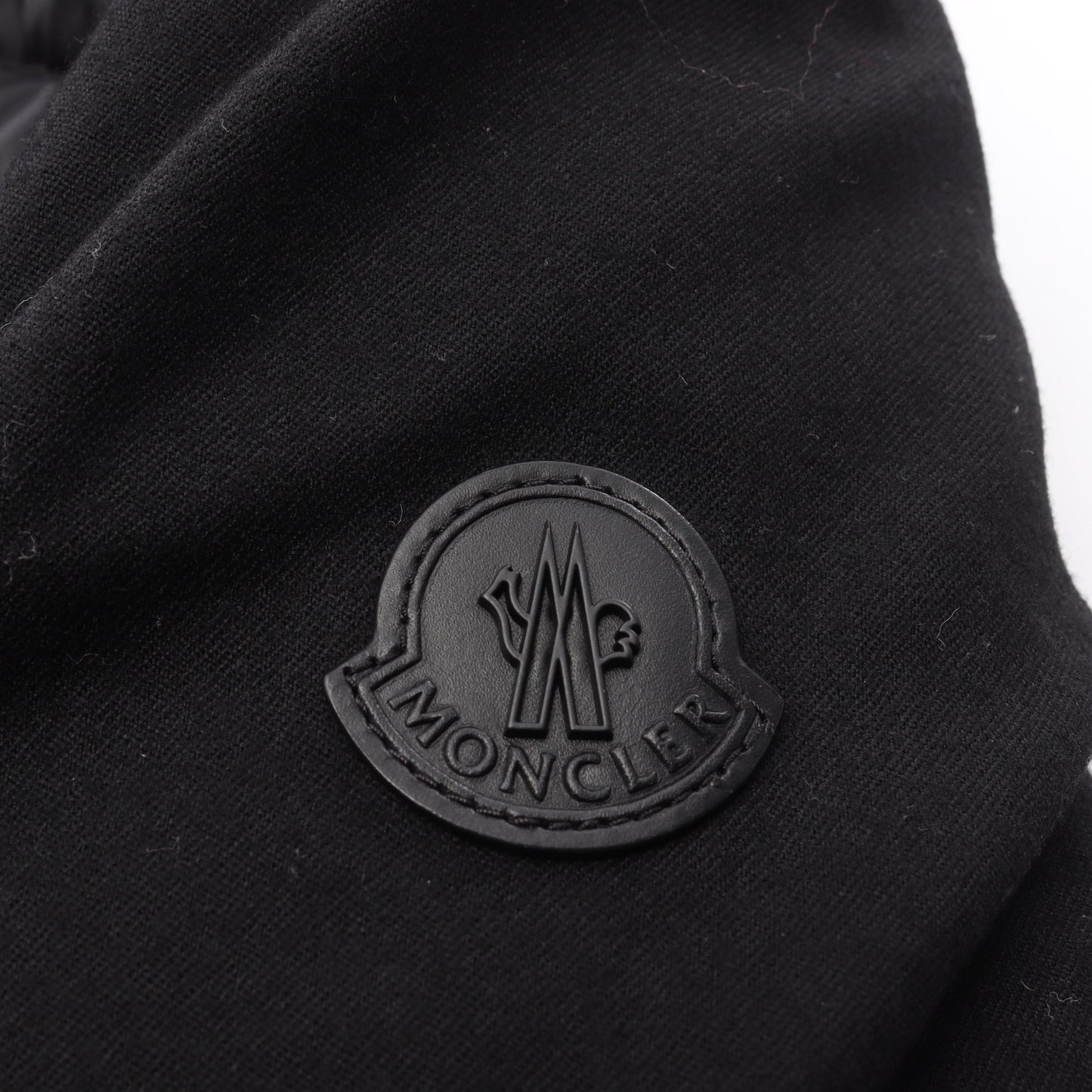 RYAN ダウンジャケット ナイロン ウール ブラック 切替 モンクレール アウター MONCLER