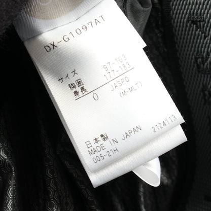 DESCENTE ALLTERRAIN/水沢ダウン × atmos MOUNTAINEER ダウンジャケット カモフラージュ ナイロン ブラック フード付き デサント オルテライン/ミズサワダウン アウター DESCENTE ALLTERRAIN/水沢ダウン