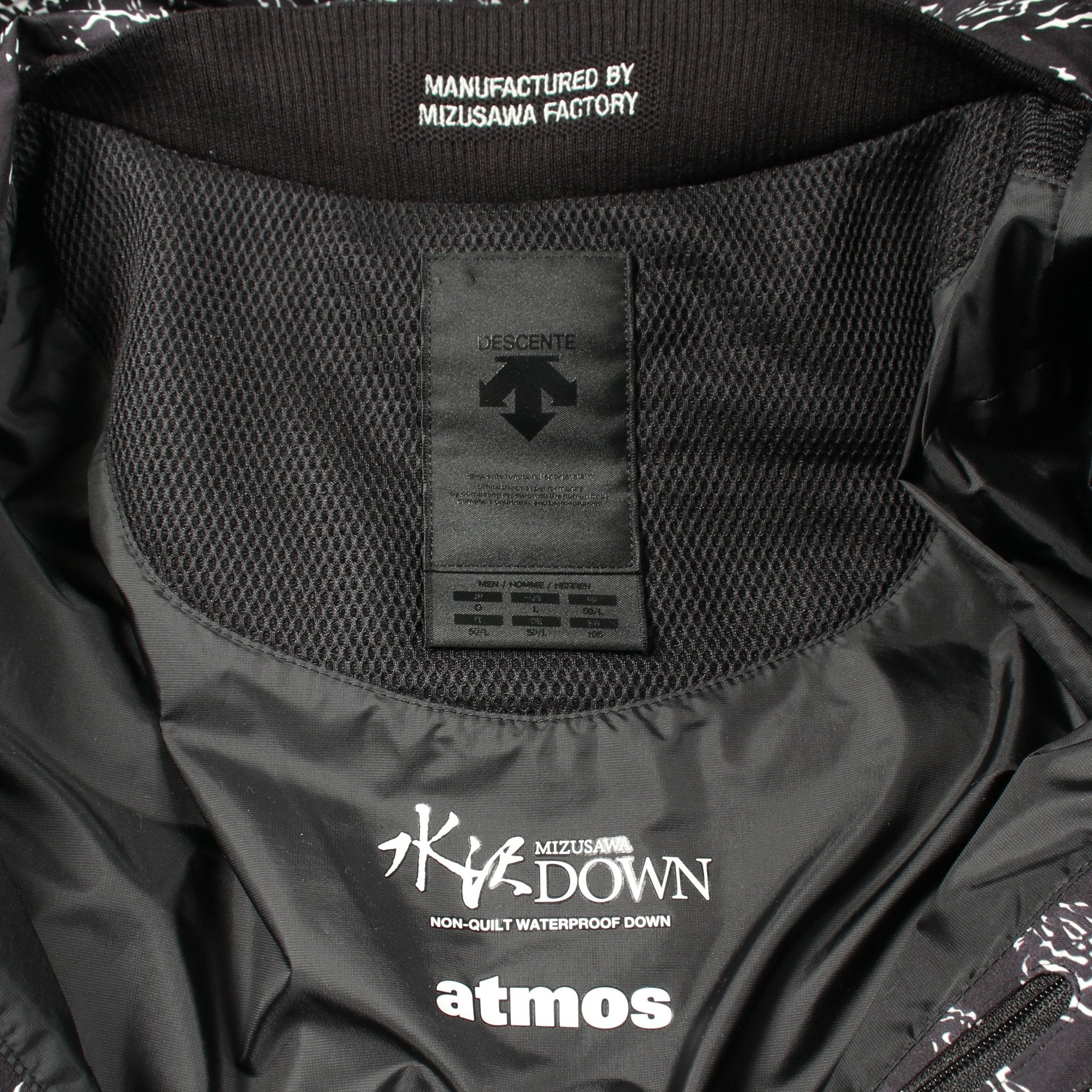 DESCENTE ALLTERRAIN/水沢ダウン × atmos MOUNTAINEER ダウン