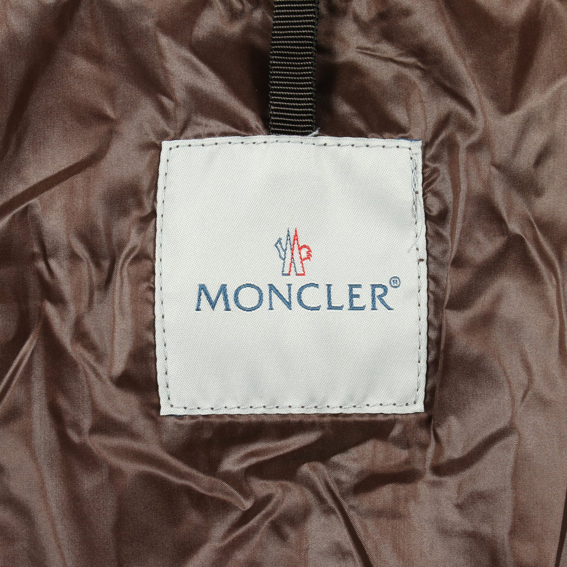 キルティング ダウンジャケット ナイロン ブラウン モンクレール アウター MONCLER