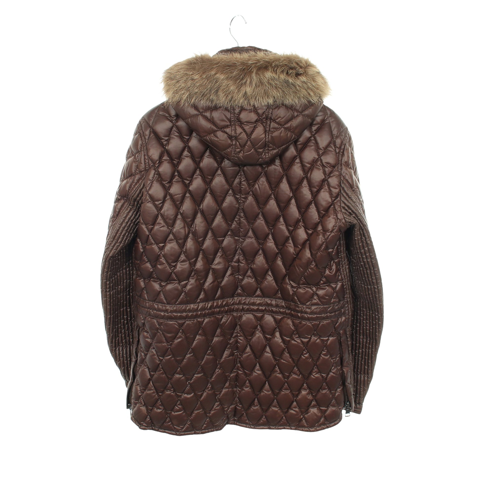 キルティング ダウンジャケット ナイロン ブラウン モンクレール アウター MONCLER