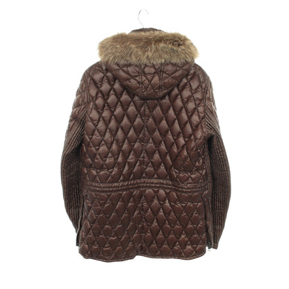キルティング ダウンジャケット ナイロン ブラウン モンクレール アウター MONCLER