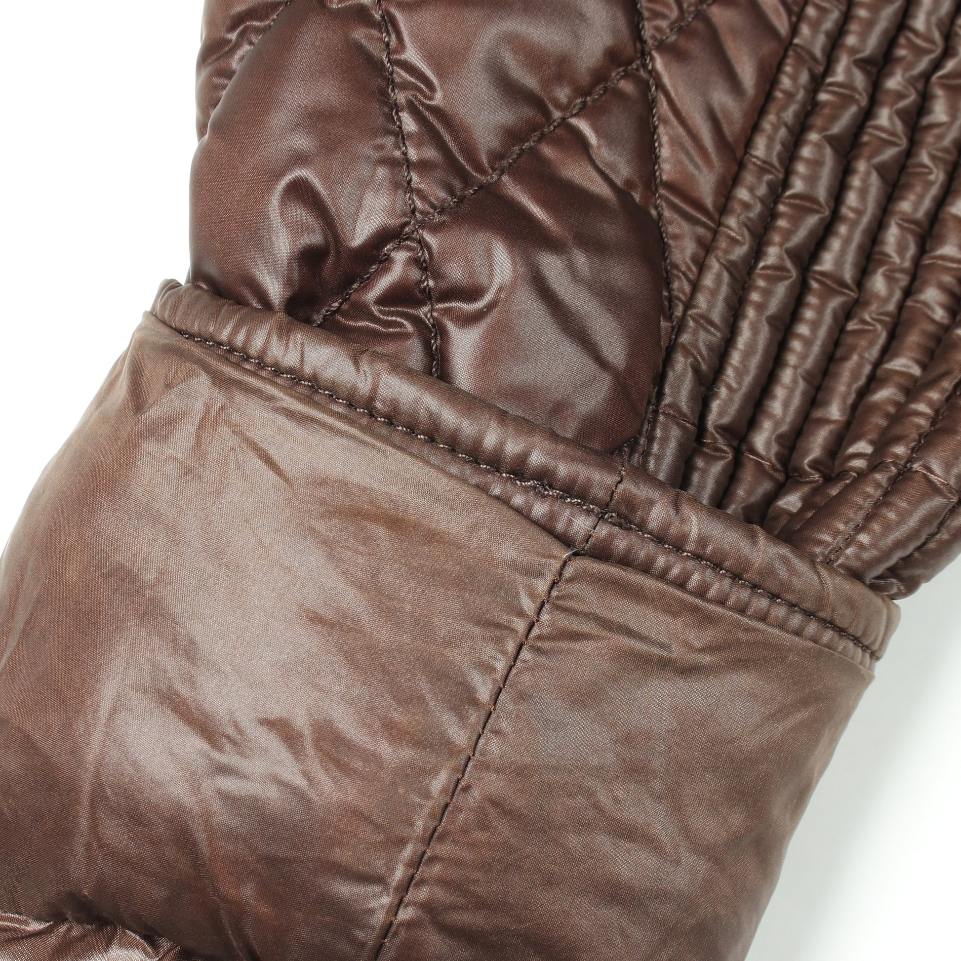 キルティング ダウンジャケット ナイロン ブラウン モンクレール アウター MONCLER