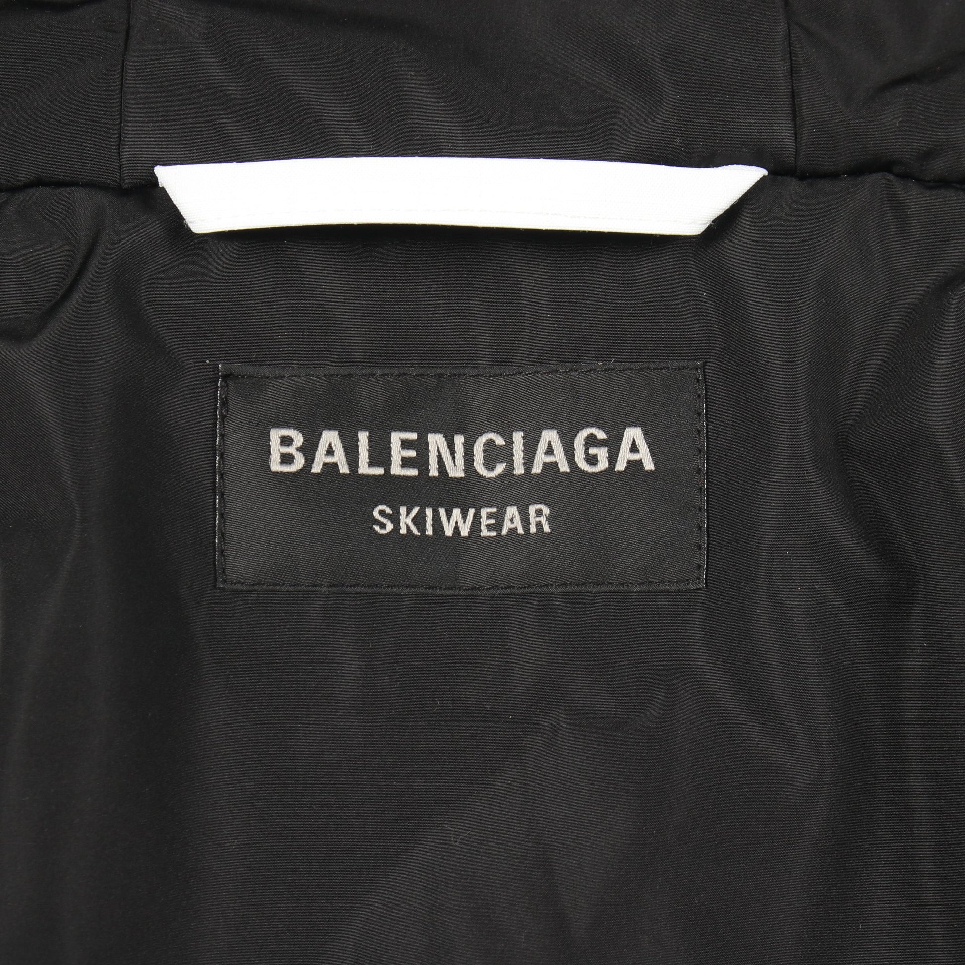 3B SPORTS ICON SKI スキーウェア ジャケット ホワイト 中綿 フード付き バレンシアガ アウター BALENCIAGA