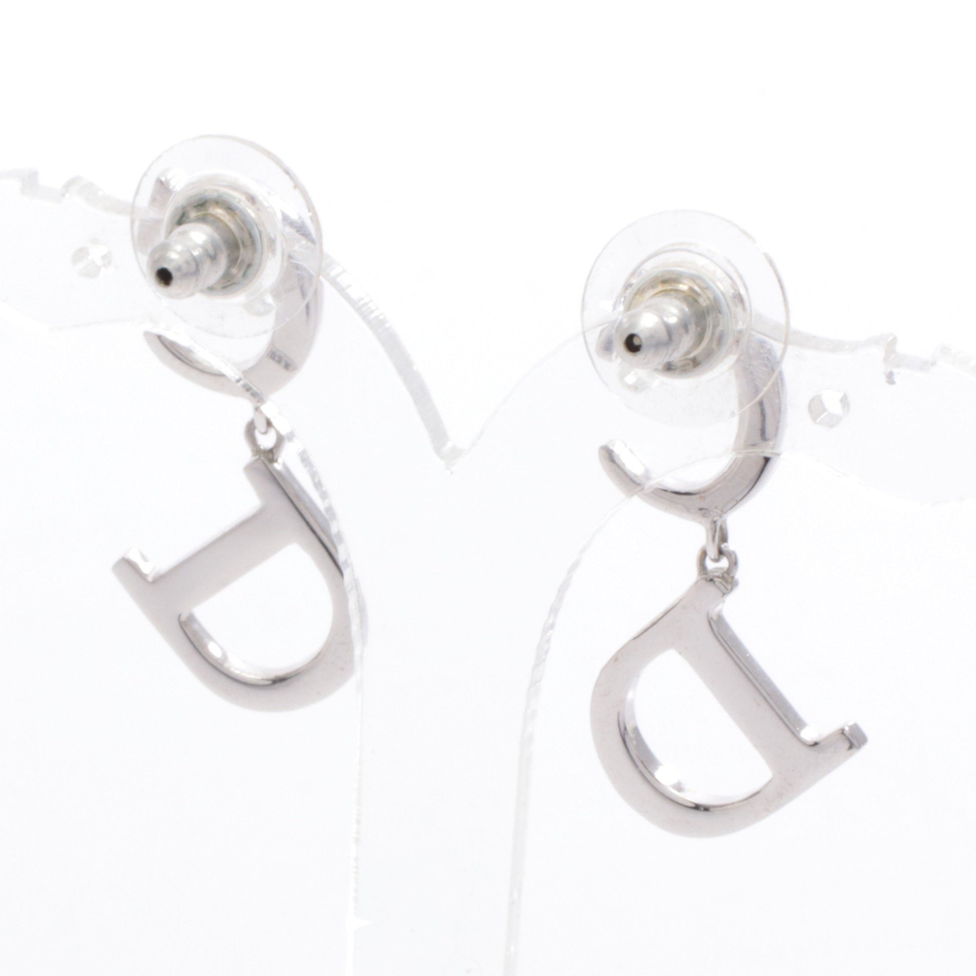 CDロゴ ピアス シルバー クリスチャンディオール アクセサリー Christian Dior