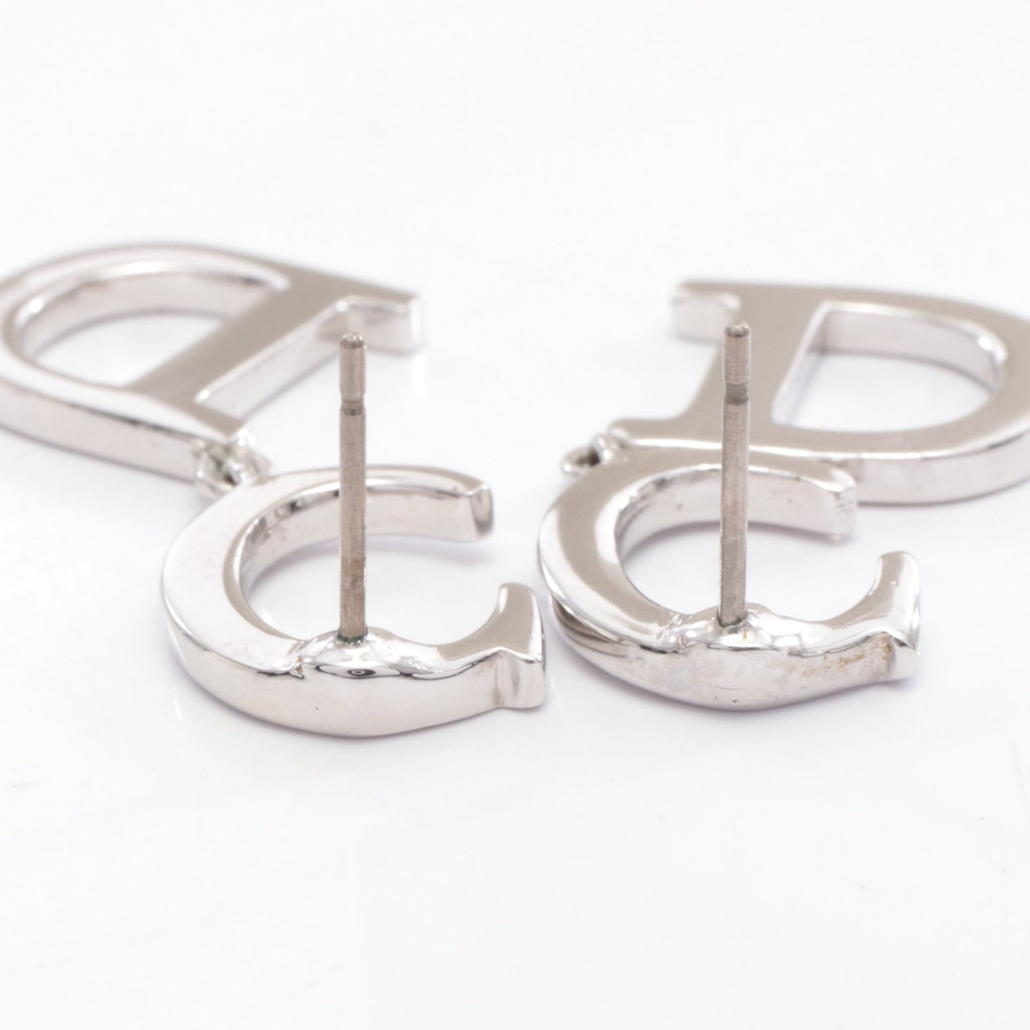 CDロゴ ピアス シルバー クリスチャンディオール アクセサリー Christian Dior