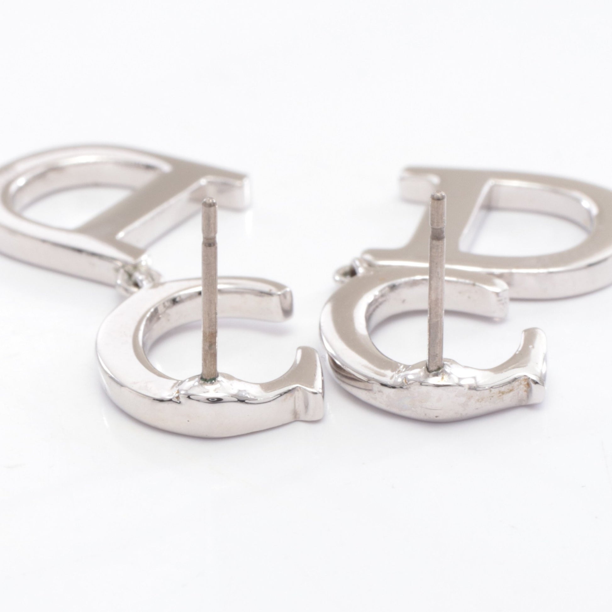 CDロゴ ピアス シルバー クリスチャンディオール アクセサリー Christian Dior
