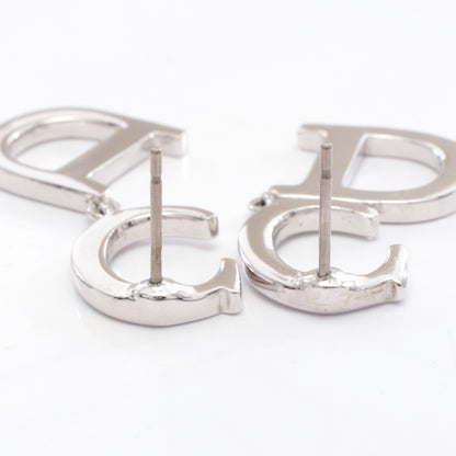 CDロゴ ピアス シルバー クリスチャンディオール アクセサリー Christian Dior