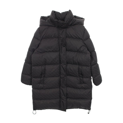 TBモノグラム ダウンコート ナイロン ブラック バーバリー アウター BURBERRY