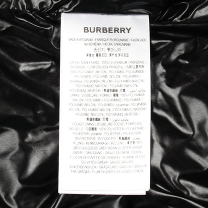 TBモノグラム ダウンコート ナイロン ブラック バーバリー アウター BURBERRY