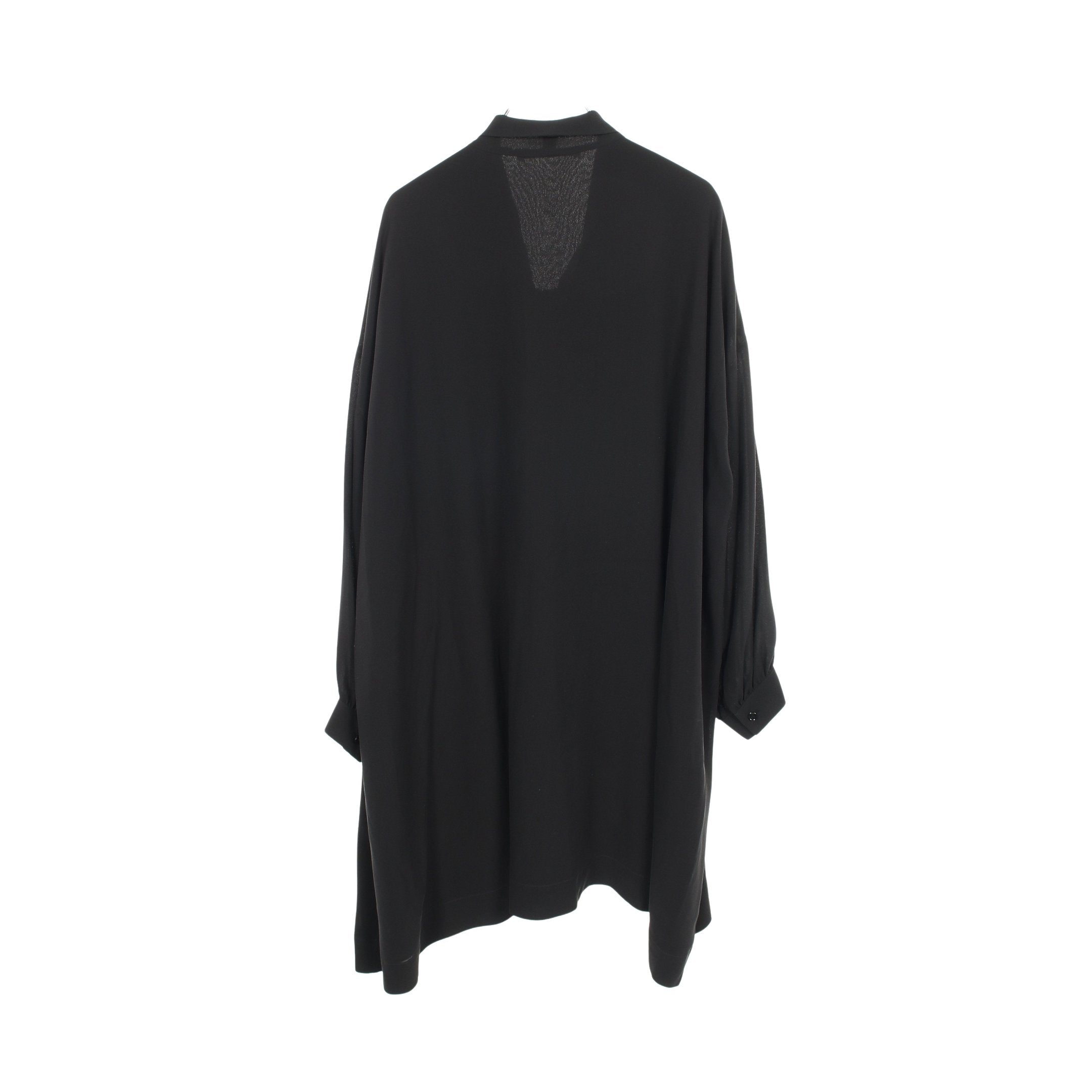 シフォン ボウタイ ワンピース シルク ブラック バレンシアガ – RECLO