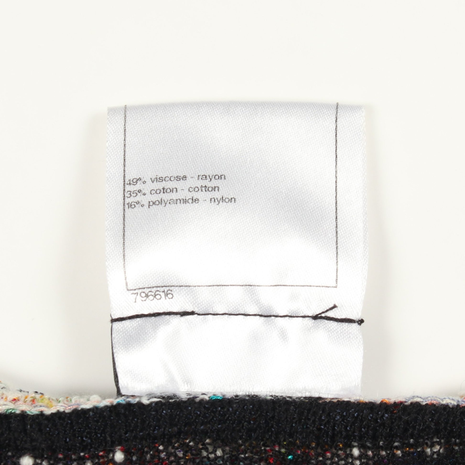 ツイード ニットワンピース ノースリーブ ボーダー レーヨン コットン ナイロン ネイビー マルチカラー シャネル ワンピース CHANEL