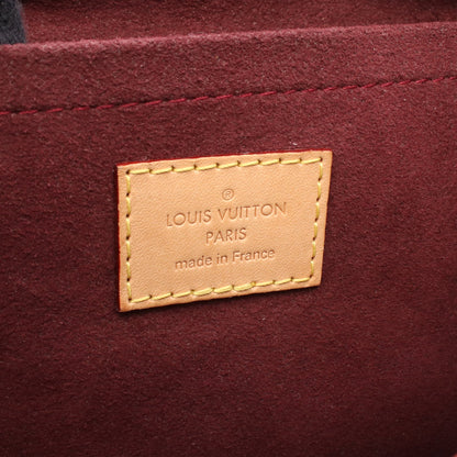 モンスリ NM PM モノグラム バックパック リュックサック PVC レザー ブラウン ルイヴィトン バッグ LOUIS VUITTON