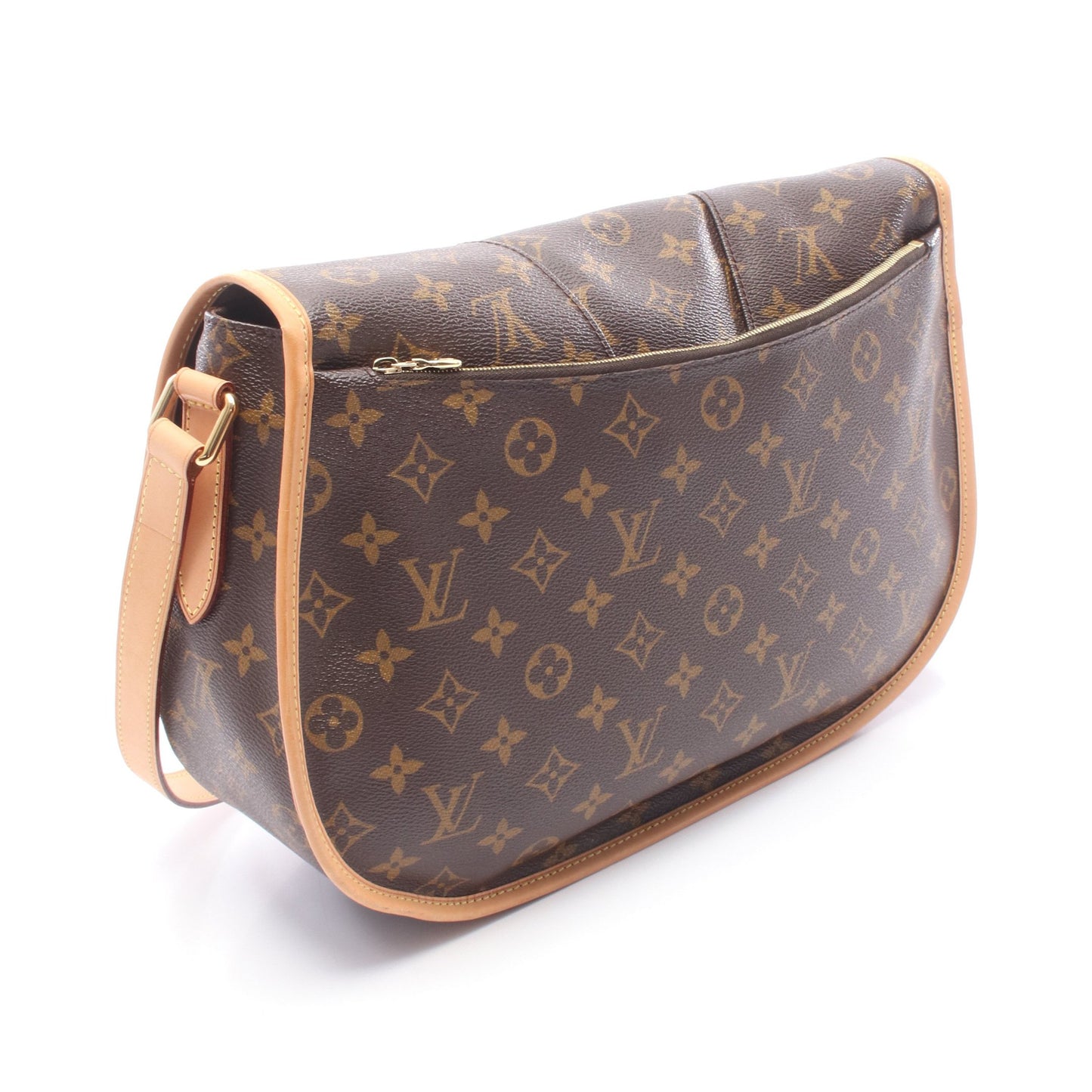 メニルモンタンMM モノグラム ショルダーバッグ PVC レザー ブラウン ルイヴィトン バッグ LOUIS VUITTON