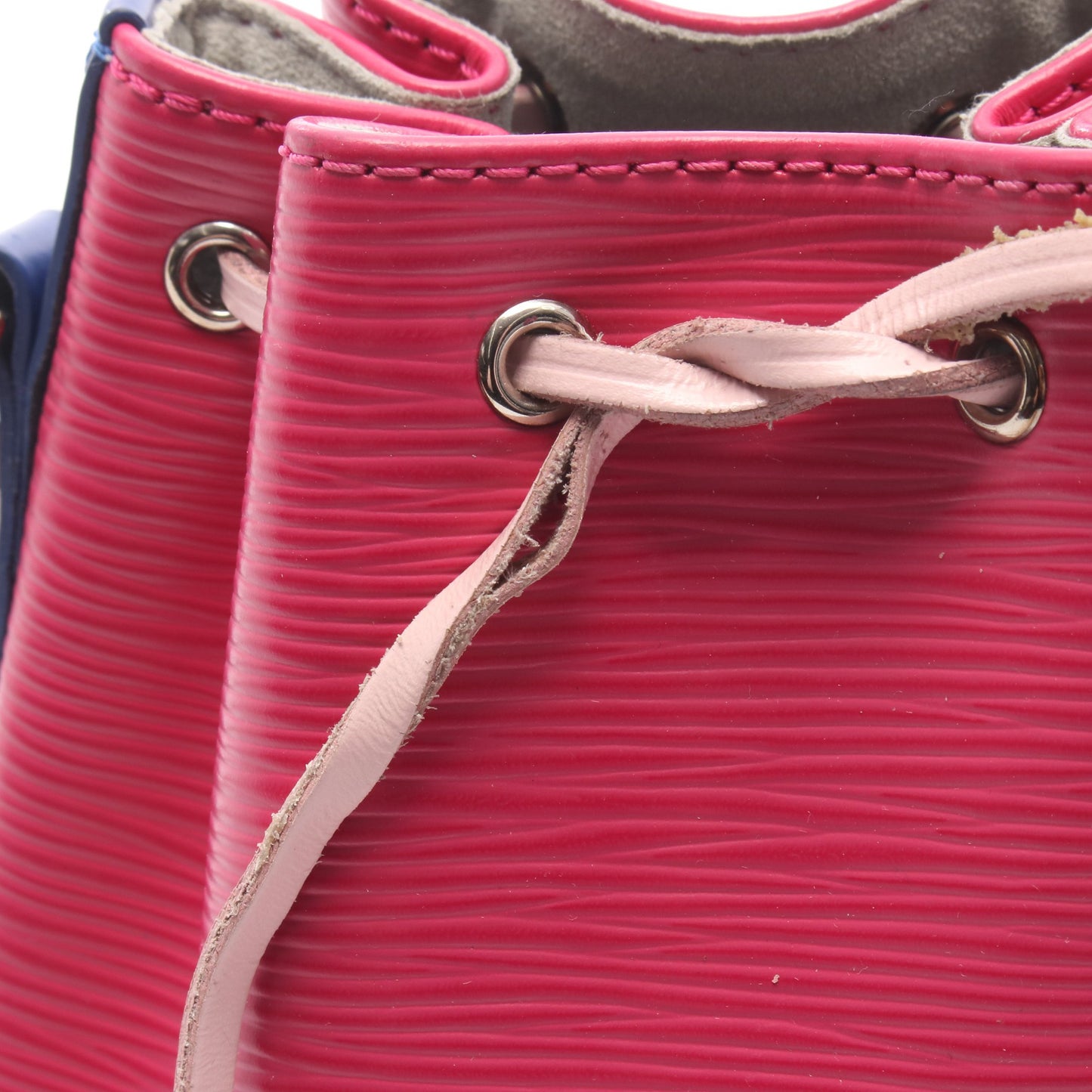 ナノ ノエ エピ フューシャ ショルダーバッグ レザー ピンクパープル ブルー ピンク ルイヴィトン バッグ LOUIS VUITTON