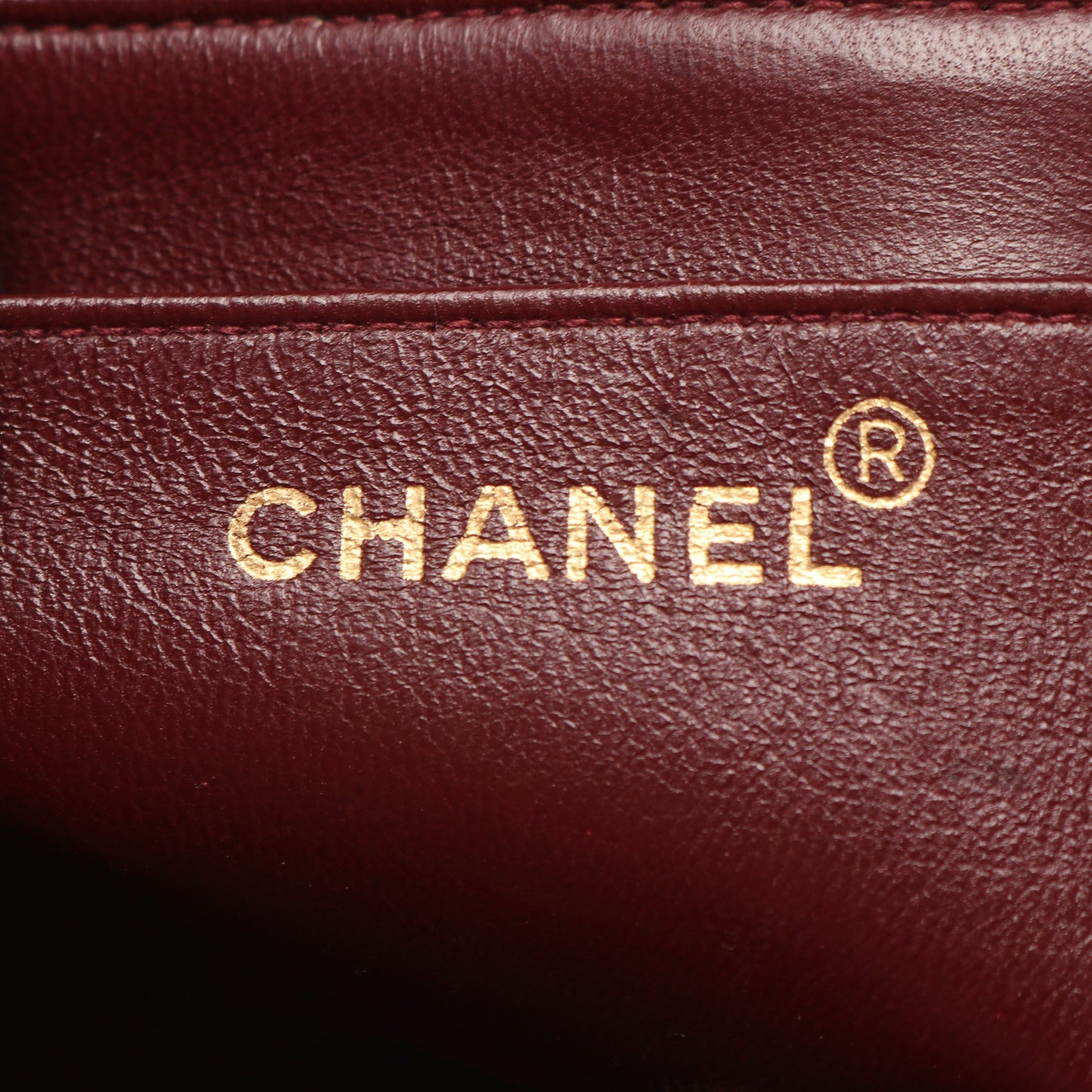 マトラッセ ダイアナフラップ チェーンショルダーバッグ ラムスキン ブラック ゴールド金具 シャネル バッグ CHANEL