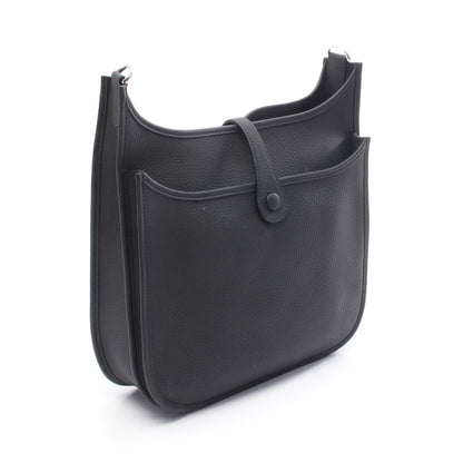 エヴリン 3 トロワ PM ショルダーバッグ トリヨンクレマンス ブラック シルバー金具 K刻印 エルメス バッグ HERMES