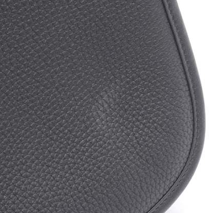 エヴリン 3 トロワ PM ショルダーバッグ トリヨンクレマンス ブラック シルバー金具 K刻印 エルメス バッグ HERMES