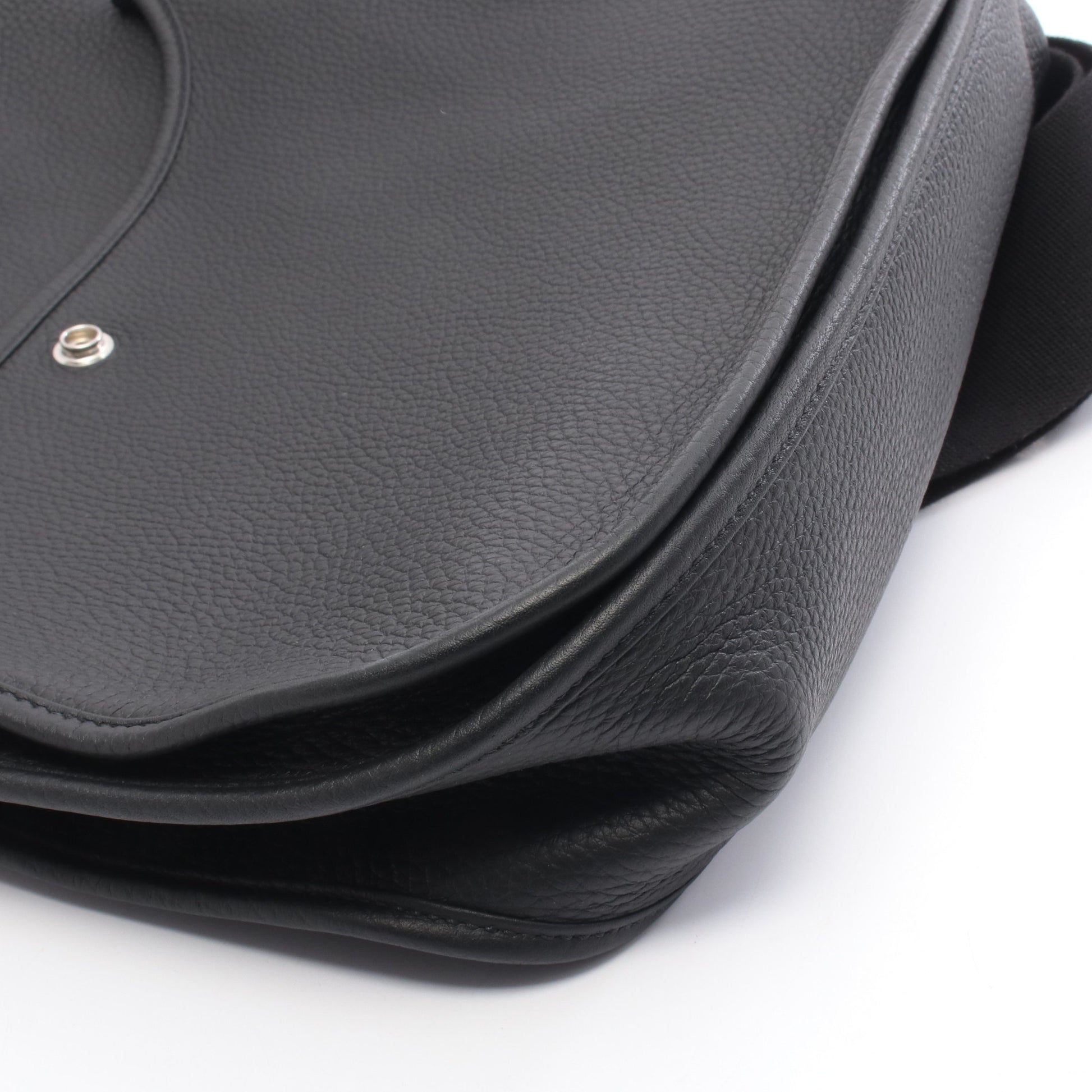 エヴリン 3 トロワ GM ショルダーバッグ トリヨンクレマンス ブラック シルバー金具 W刻印 エルメス バッグ HERMES