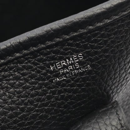 エヴリン 3 トロワ PM ショルダーバッグ トリヨンクレマンス ブラック シルバー金具 U刻印 エルメス バッグ HERMES