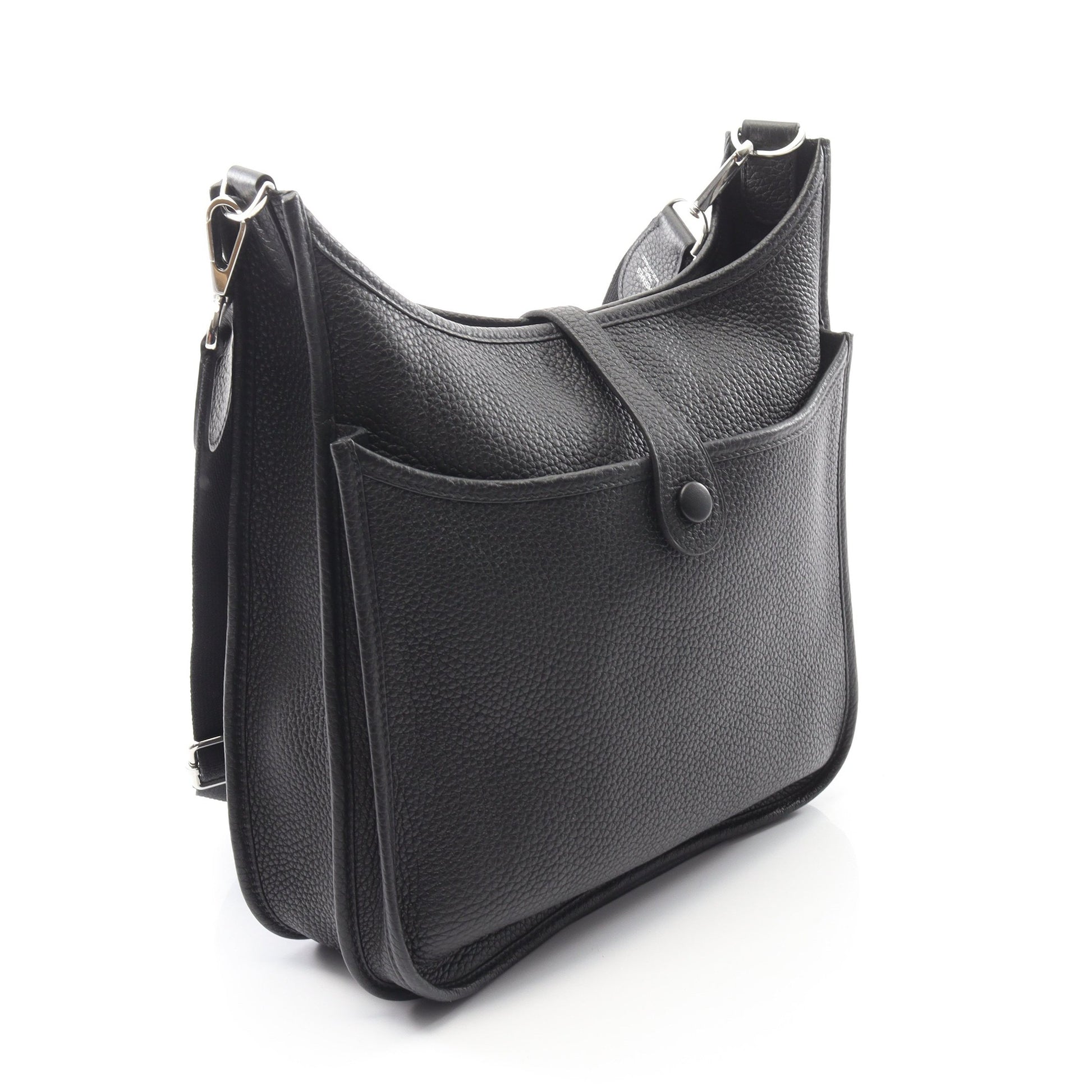 エヴリン 3 トロワ PM ショルダーバッグ トリヨンクレマンス ブラック シルバー金具 U刻印 エルメス バッグ HERMES
