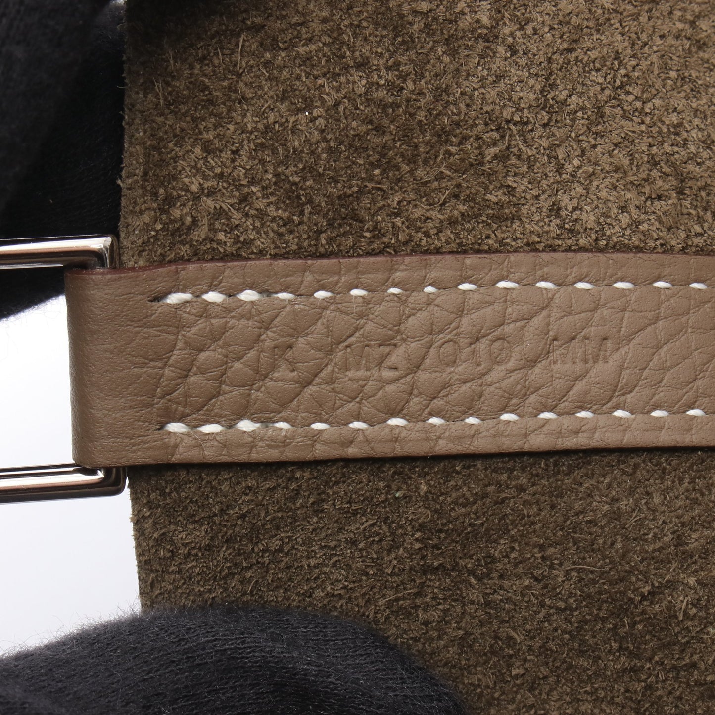 ピコタンロックPM ハンドバッグ トリヨンクレマンス グレーブラウン シルバー金具 K刻印 エルメス バッグ HERMES