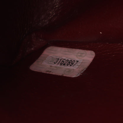 デカマトラッセ34 Wチェーンショルダーバッグ ラムスキン ブラック ゴールド金具 シャネル