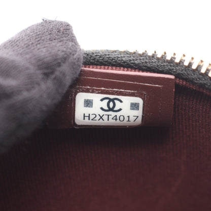 マトラッセ ハンドバッグ バニティバッグ キャビアスキン ブラック ゴールド金具 2WAY シャネル バッグ CHANEL