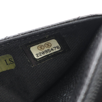 マトラッセ チェーンウォレット キャビアスキン ブラック ゴールド金具 シャネル バッグ CHANEL