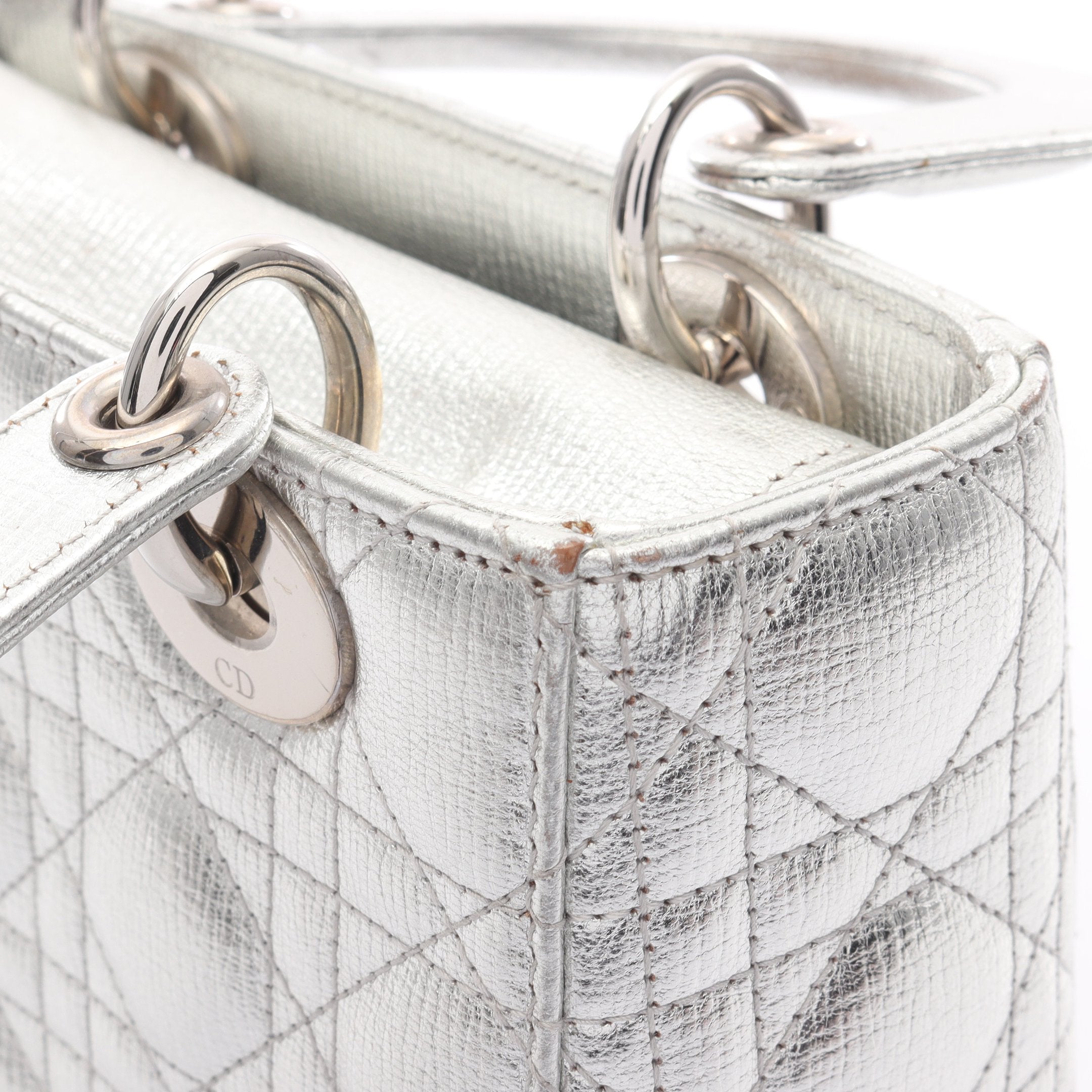 LADY DIOR MY ABCDIOR レディディオール カナージュ ハンドバッグ LADY DIOR MY ABCDIOR レディディオール カナージュ ハンドバッグ