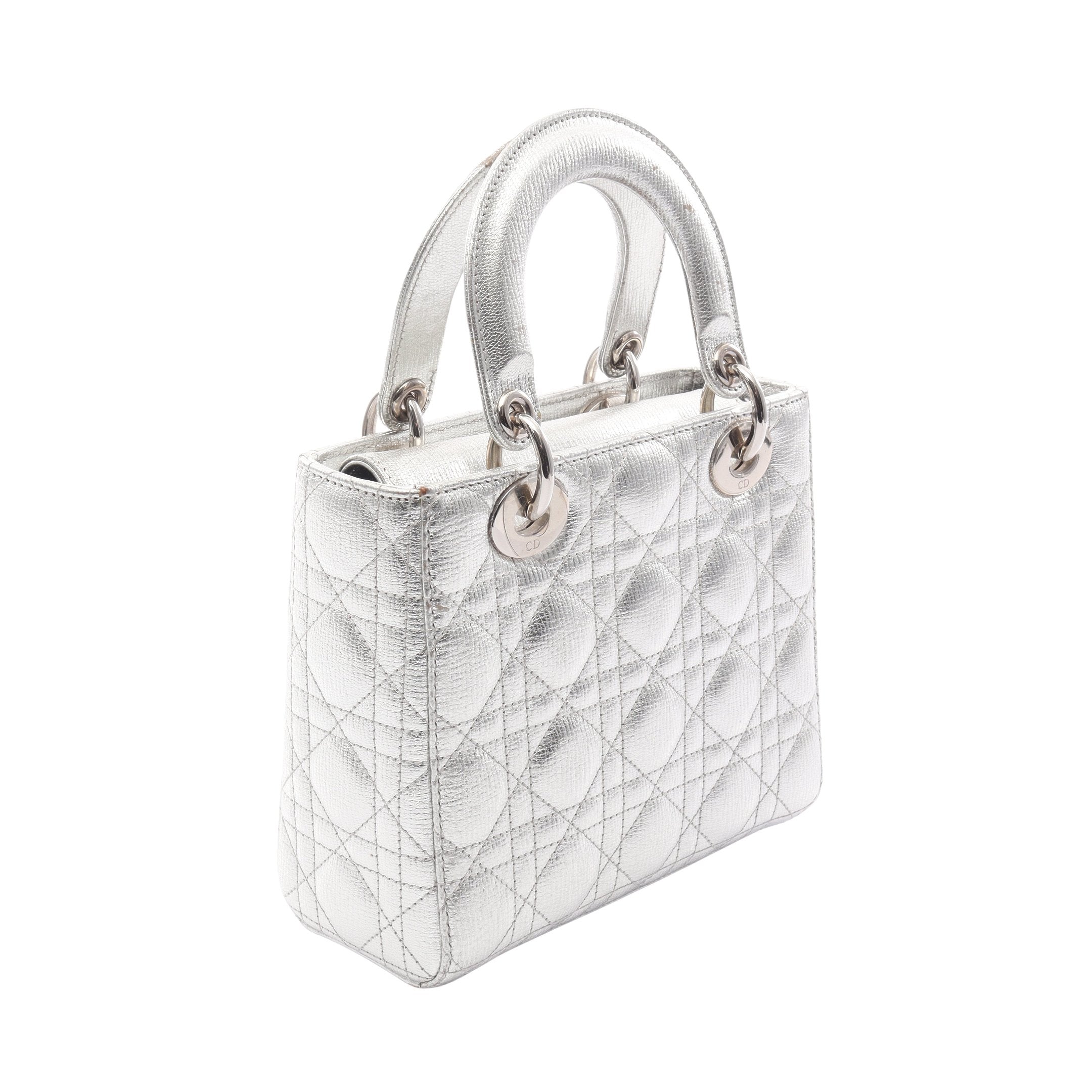 LADY DIOR MY ABCDIOR レディディオール カナージュ ハンドバッグ