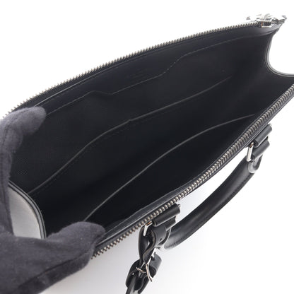 サックプラ クロス モノグラムエクリプス ハンドバッグ PVC レザー ブラック 2WAY ルイヴィトン バッグ LOUIS VUITTON
