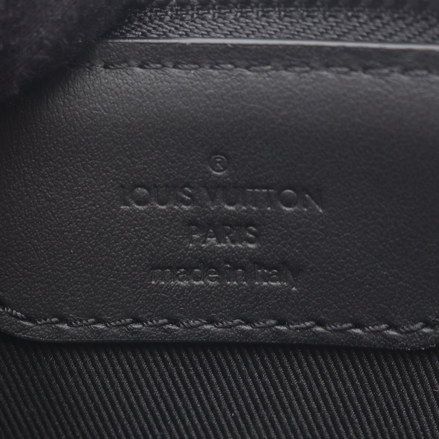 サックプラ クロス モノグラムエクリプス ハンドバッグ PVC レザー ブラック 2WAY ルイヴィトン バッグ LOUIS VUITTON